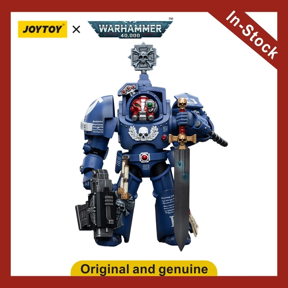 【UA】JOYTOY Warhammer 40K Scale 1/18 Action Figures Ultramarines Terminators Sergeant Terconon Models Toys Gifts
【UA】JOYTOY Warhammer 40K Scale 1/18 Action Figures Ultramarines Terminators Sergeant Terconon Models Toys Gifts