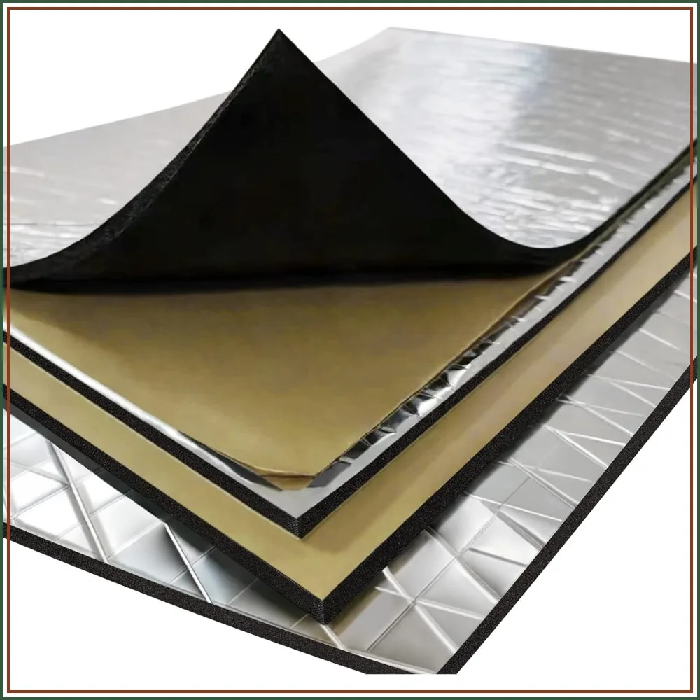 197 mil 13.1 sqft Car Sound Deadening Foam Mat - Auto Soundproofing & Heat Insulation
197 mil 13.1 sqft Car Sound Deadening Foam Mat - Auto Soundproofing & Heat Insulation
