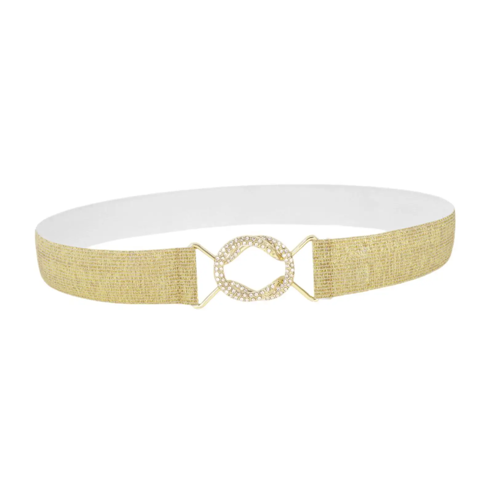 Women Elastic Waist Belt Adjustable Rhinestones Alloy Buckle Waistband, Chunky Belt Corset Cinch Belt for Coats Sweaters, Jeans
Women Elastic Waist Belt Adjustable Rhinestones Alloy Buckle Waistband, Chunky Belt Corset Cinch Belt for Coats Sweaters, Jeans