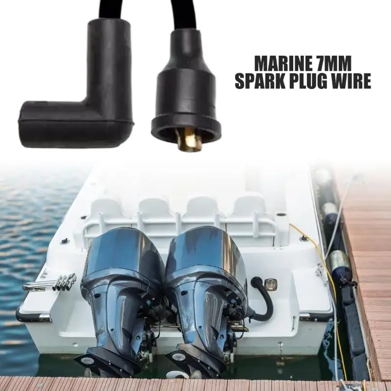 D5BE 7mm Sparks Plug Wire High Temp Resistant for Marine Use Easy Installation
D5BE 7mm Sparks Plug Wire High Temp Resistant for Marine Use Easy Installation
