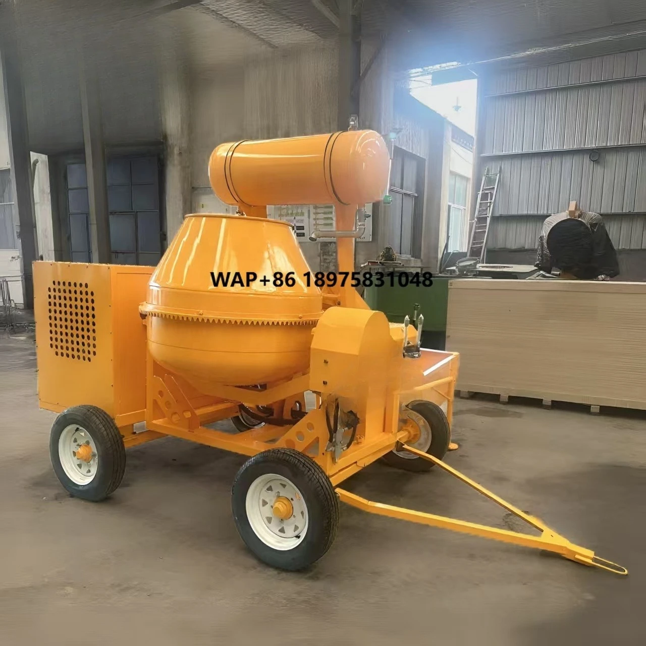 Concrete mixer engine Small cement mixing bucket Self-loading mortar Concrete mixer with water tank pump
Concrete mixer engine Small cement mixing bucket Self-loading mortar Concrete mixer with water tank pump