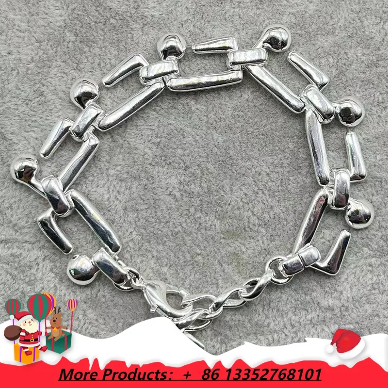 European and American fashion punk rock minimalist nail shaped bracelet for women's gifts
European and American fashion punk rock minimalist nail shaped bracelet for women's gifts
