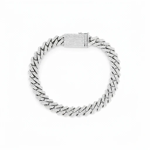 Unisex 925 Sterling Silver Moissanite Cuban Bracelet 6.63 CT VVS1 DEF Color 14K
Unisex 925 Sterling Silver Moissanite Cuban Bracelet 6.63 CT VVS1 DEF Color 14K