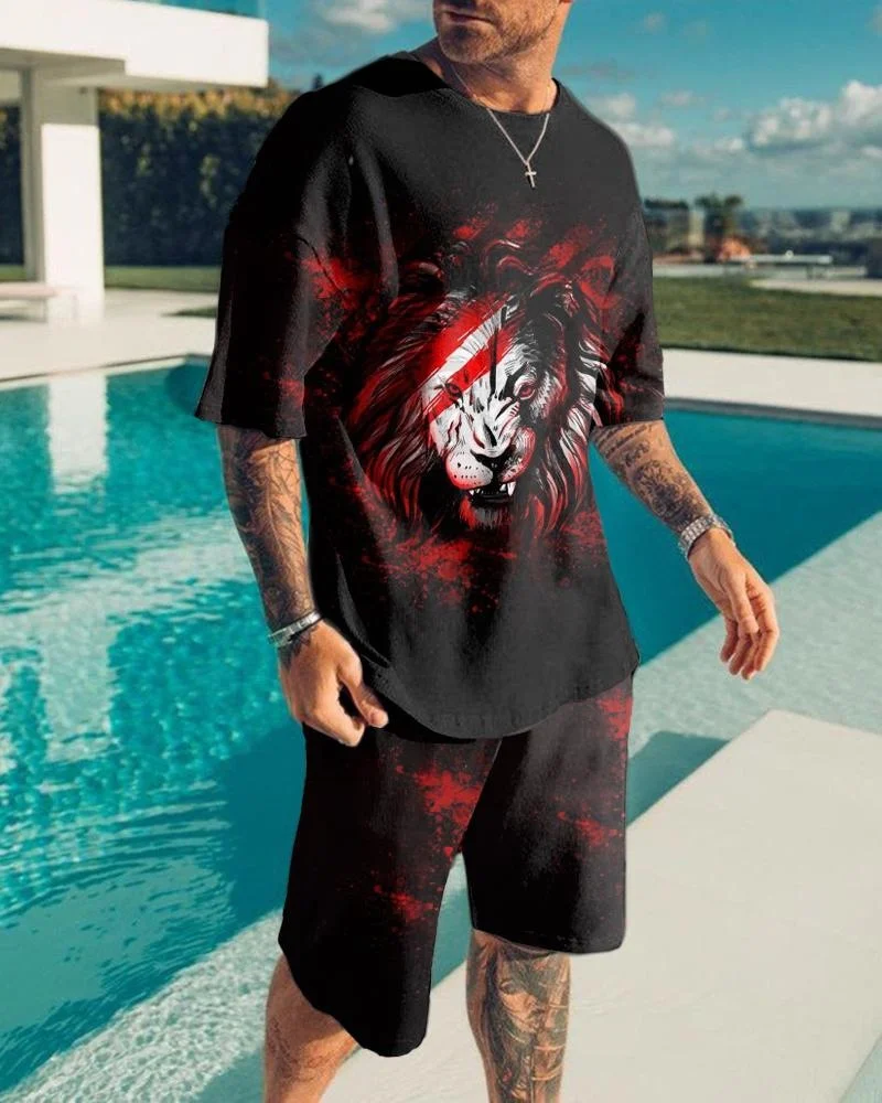 2025-26 Лето, хит продаж, новый тренд, роскошный костюм с 3D принтом, американская уличная дышащая быстросохнущая футболка, комплект с шортами
2025-26 Лето, хит продаж, новый тренд, роскошный костюм с 3D принтом, американская уличная дышащая быстросохнущая футболка, комплект с шортами