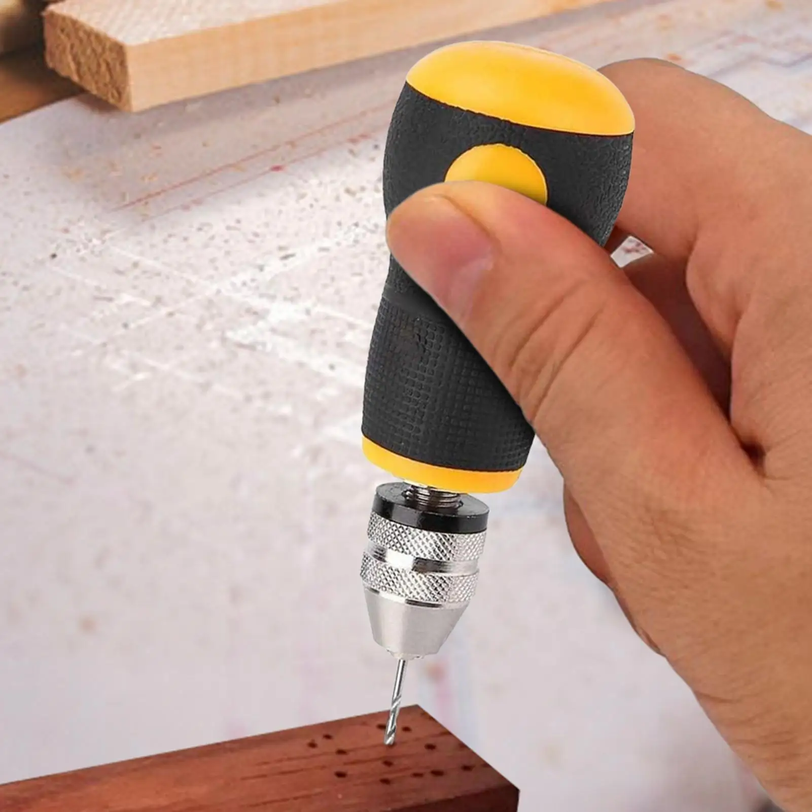 Hand Drill Set Woodworking Drilling Tools Mini Hand Drill Non-slip Portable Tool Set Easy to grip For Hobby DIY Craft Hand tools
Hand Drill Set Woodworking Drilling Tools Mini Hand Drill Non-slip Portable Tool Set Easy to grip For Hobby DIY Craft Hand tools