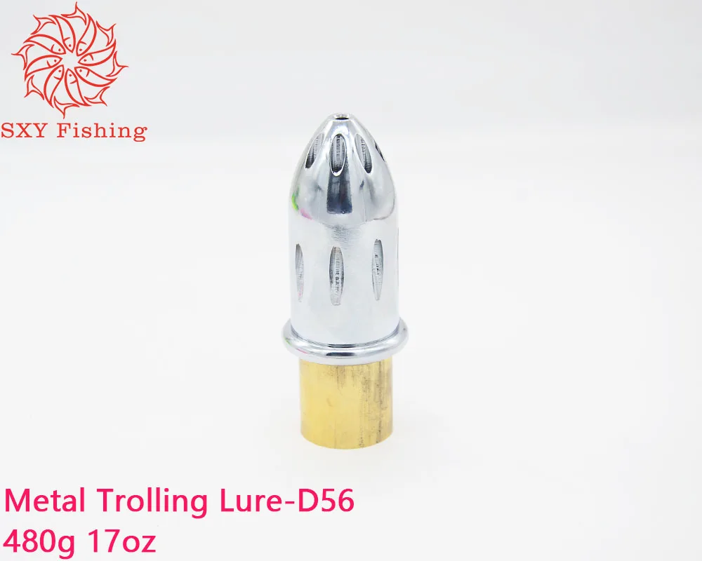 SXY Fishing D56 Metal Trolling Lures 480g 17OZ Heavy Metal Jet Head Bait DIY Artificial Hard Bait for Ocean Boat Fishing
SXY Fishing D56 Metal Trolling Lures 480g 17OZ Heavy Metal Jet Head Bait DIY Artificial Hard Bait for Ocean Boat Fishing