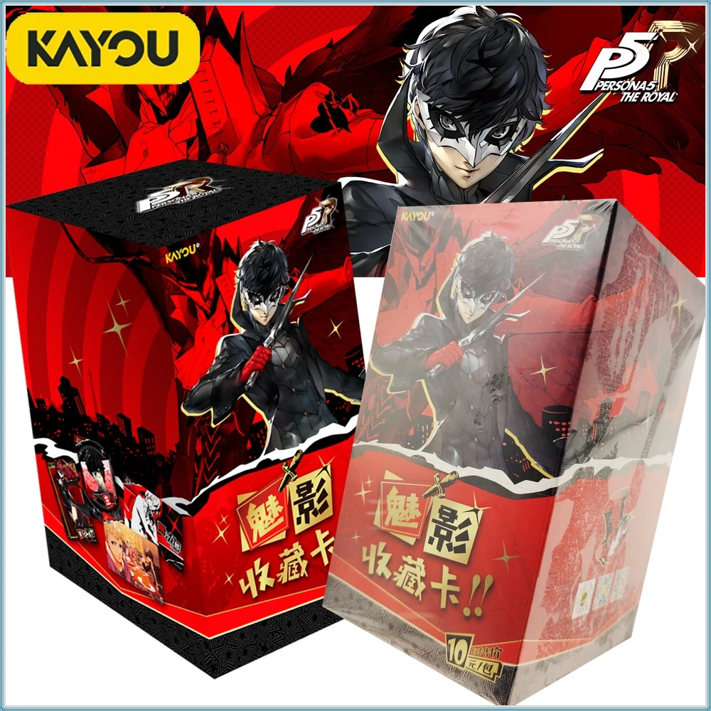 Official Kayou Persona 5 Collection Cards for Boys Girls Trendy and Popular RPG Character Exclusive Q-version Portrait Card Gift
Official Kayou Persona 5 Collection Cards for Boys Girls Trendy and Popular RPG Character Exclusive Q-version Portrait Card Gift