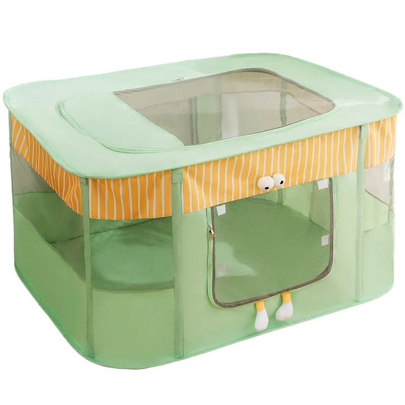 New cat cage, special for cats in spring and summer, big-eyed cute pet cat production tent
New cat cage, special for cats in spring and summer, big-eyed cute pet cat production tent