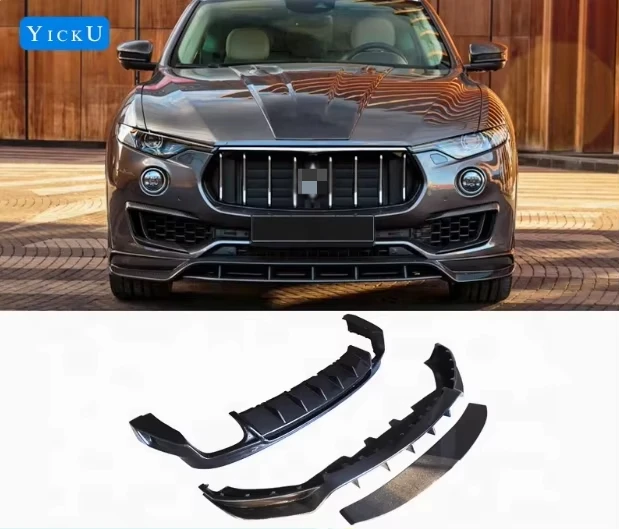 Hight Quality Body Kit forMaserati Levante Upgrade LD Style Auto Parts Exhaust Pipe Front Lip Rear Diffuser Carbon Fiber 2016-22
Hight Quality Body Kit forMaserati Levante Upgrade LD Style Auto Parts Exhaust Pipe Front Lip Rear Diffuser Carbon Fiber 2016-22
