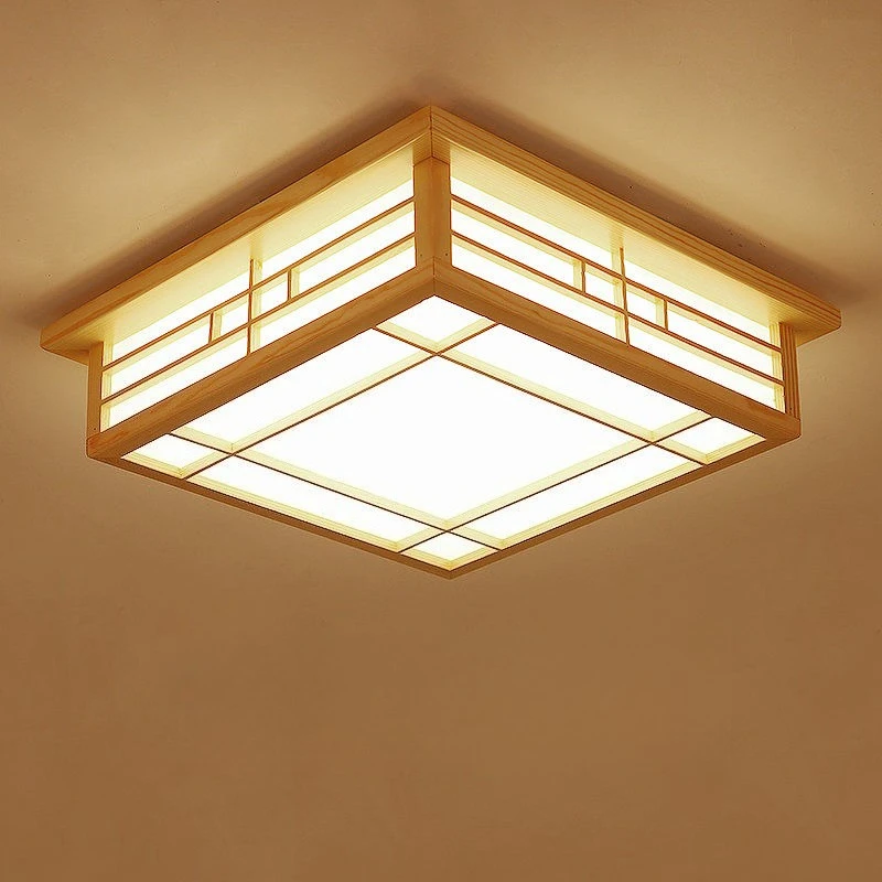 Japanese Modern Solid Wood LED Ceiling Light for Bedroom Living Room Tatami Room Natural Lighting Modern Ceiling Light
Japanese Modern Solid Wood LED Ceiling Light for Bedroom Living Room Tatami Room Natural Lighting Modern Ceiling Light