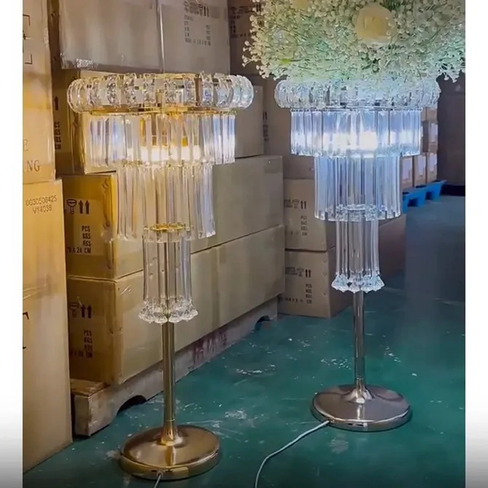 H80cm/110cm 10 шт.) 15 шт. прозрачные хрустальные акриловые настольные украшения с подсветкой для украшения мероприятий и свадебных украшений
H80cm/110cm 10 шт.) 15 шт. прозрачные хрустальные акриловые настольные украшения с подсветкой для украшения мероприятий и свадебных украшений