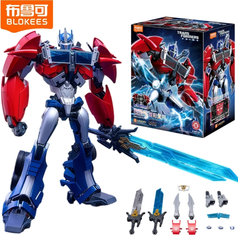 20CM BLOKEES Original Optimus Prime Transformers Prime IDW DJD ACTION EDITION LED Autobots Action Figure Assembly Toy Model Gift
20CM BLOKEES Original Optimus Prime Transformers Prime IDW DJD ACTION EDITION LED Autobots Action Figure Assembly Toy Model Gift