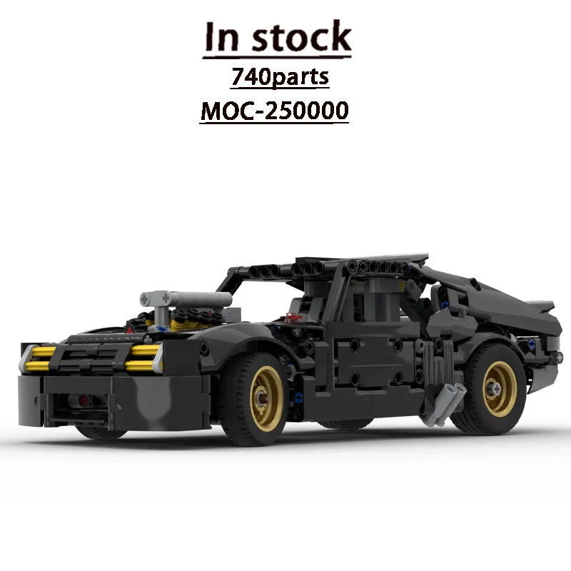 MOC-250000 New Classic Sports Icon Supercar Building Block Model 740 Parts MOC Boys Children Birthday Christmas Toy Gift
MOC-250000 New Classic Sports Icon Supercar Building Block Model 740 Parts MOC Boys Children Birthday Christmas Toy Gift