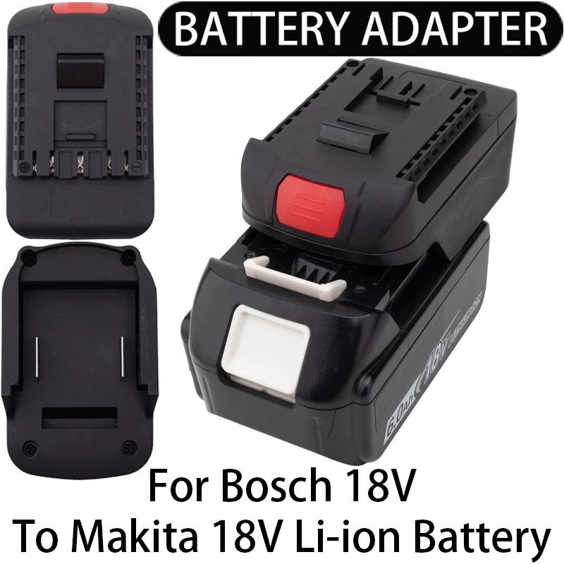 Battery Adapter/Converter for Bosch 18V Li-ion Tools To Makita 18V Li-ion Battery Adapter Power Tool Accessories
Battery Adapter/Converter for Bosch 18V Li-ion Tools To Makita 18V Li-ion Battery Adapter Power Tool Accessories