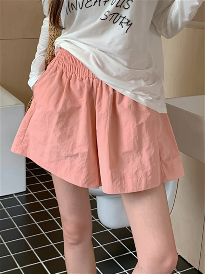 Alien Kitty Elastic Waist Shorts Women Chic Loose Wide Leg New Office Lady Summer 2023 Minimalist Solid Preppy Style All Match
Alien Kitty Elastic Waist Shorts Women Chic Loose Wide Leg New Office Lady Summer 2023 Minimalist Solid Preppy Style All Match