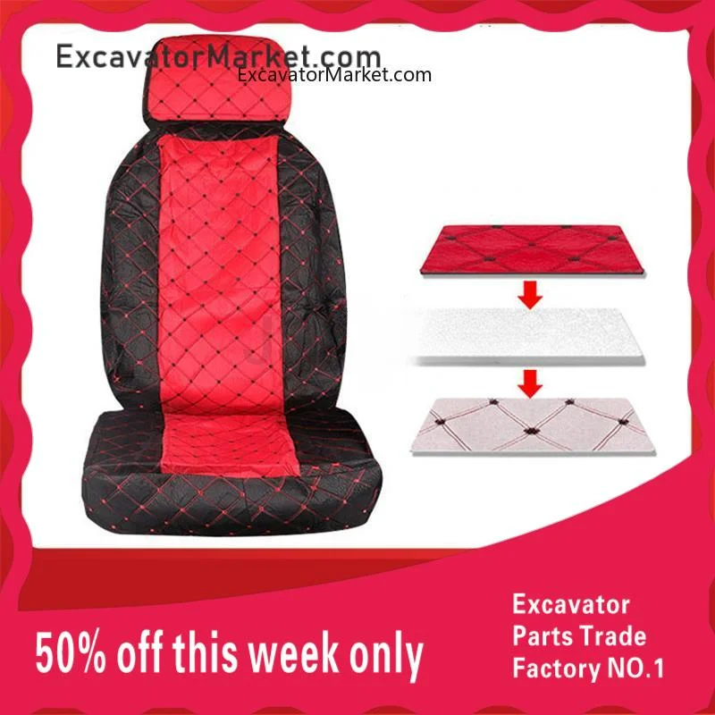 For XCMG seat cover cab supplies wear-resistant and breathable high quality Excavator accessories
For XCMG seat cover cab supplies wear-resistant and breathable high quality Excavator accessories