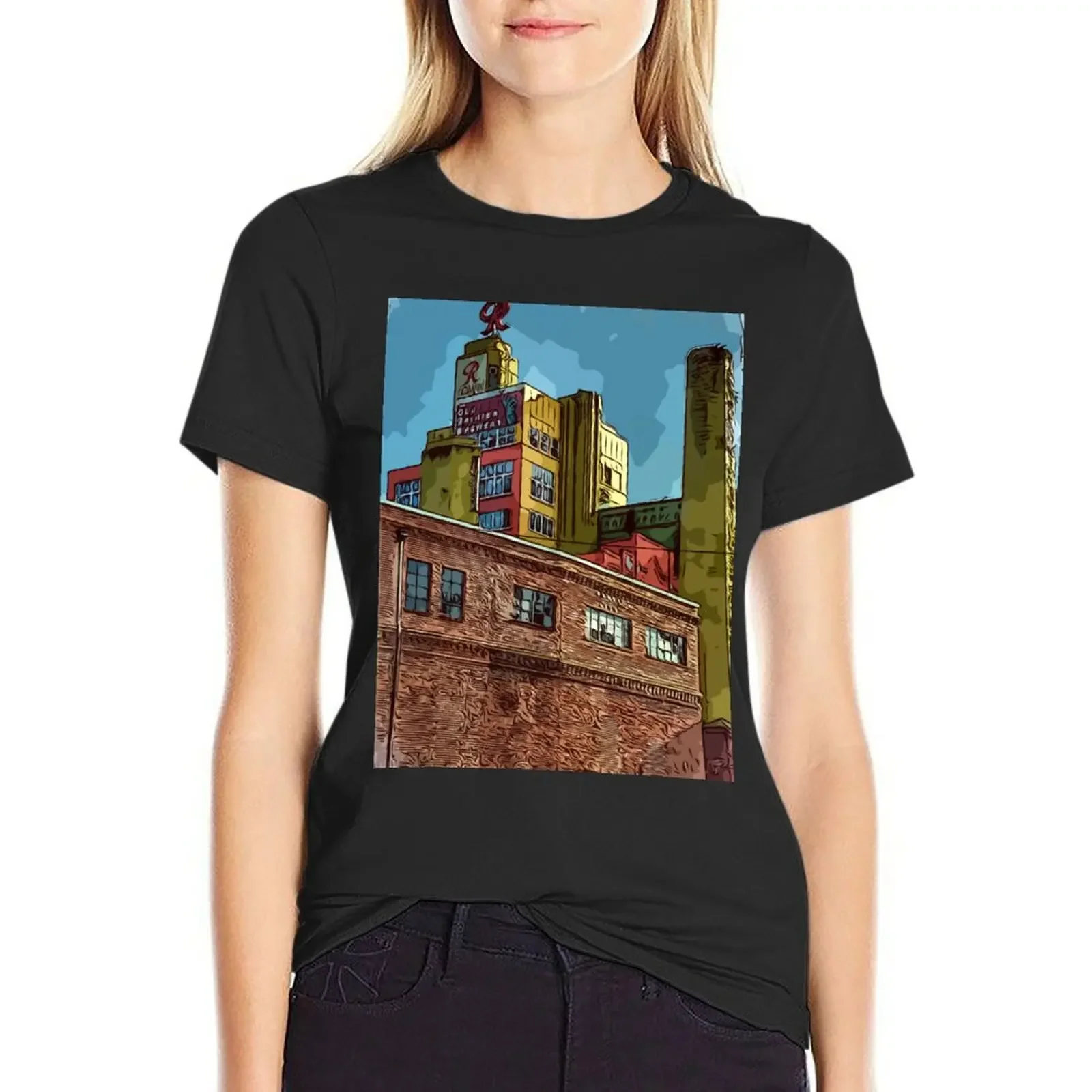 Rainier Beer building in Seattle Wa T-Shirt cute clothes funny hippie clothes plus size tops clothes for woman
Rainier Beer building in Seattle Wa T-Shirt cute clothes funny hippie clothes plus size tops clothes for woman
