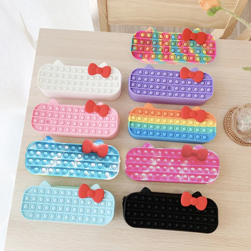 New Arrival Unzip Bubble Toys Kawaii Fidget Pencil Case Push Pendant Bag Hot Sale Adult Decompression Toys Children Anti-Stress
New Arrival Unzip Bubble Toys Kawaii Fidget Pencil Case Push Pendant Bag Hot Sale Adult Decompression Toys Children Anti-Stress