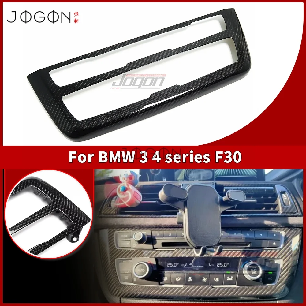 Dry Carbon Fiber Car Interior Center Console Air Conditioning CD Panel Cover Trim For BMW BMW 3 4 Series F30 F32 F34 2013-2018
Dry Carbon Fiber Car Interior Center Console Air Conditioning CD Panel Cover Trim For BMW BMW 3 4 Series F30 F32 F34 2013-2018