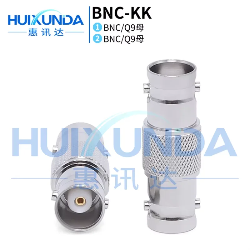 BNC-KK BNC female to female straight-through head Q9-KK Q9 adapter BNC double female head RF connector
BNC-KK BNC female to female straight-through head Q9-KK Q9 adapter BNC double female head RF connector
