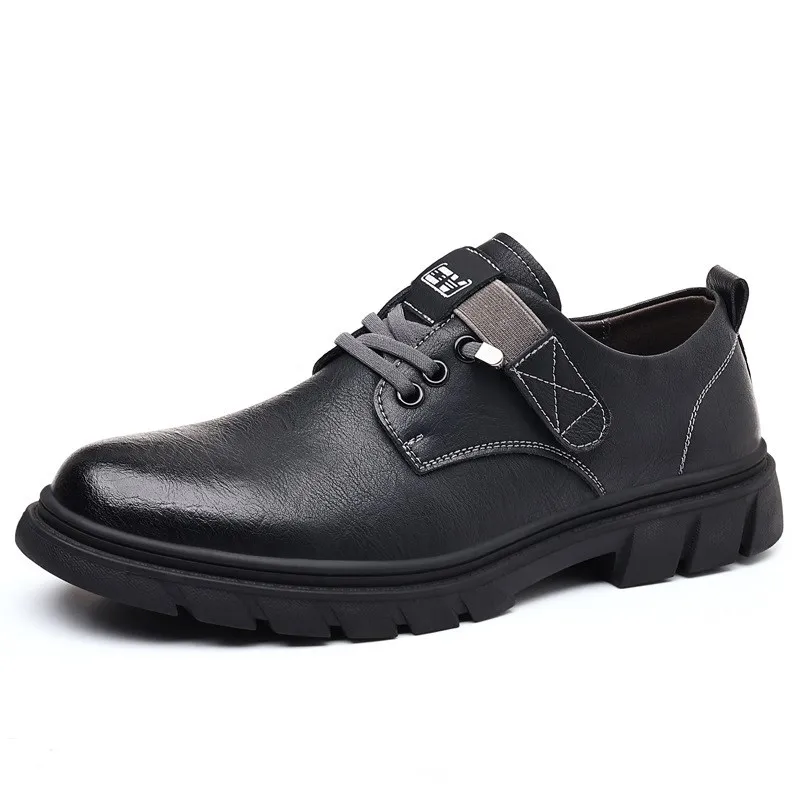 Men's Casual Leather Shoes Fashionable Retro Workwear Single Shoes Practical Birthday Gift Simple Style Ultrafiber Leather
Men's Casual Leather Shoes Fashionable Retro Workwear Single Shoes Practical Birthday Gift Simple Style Ultrafiber Leather