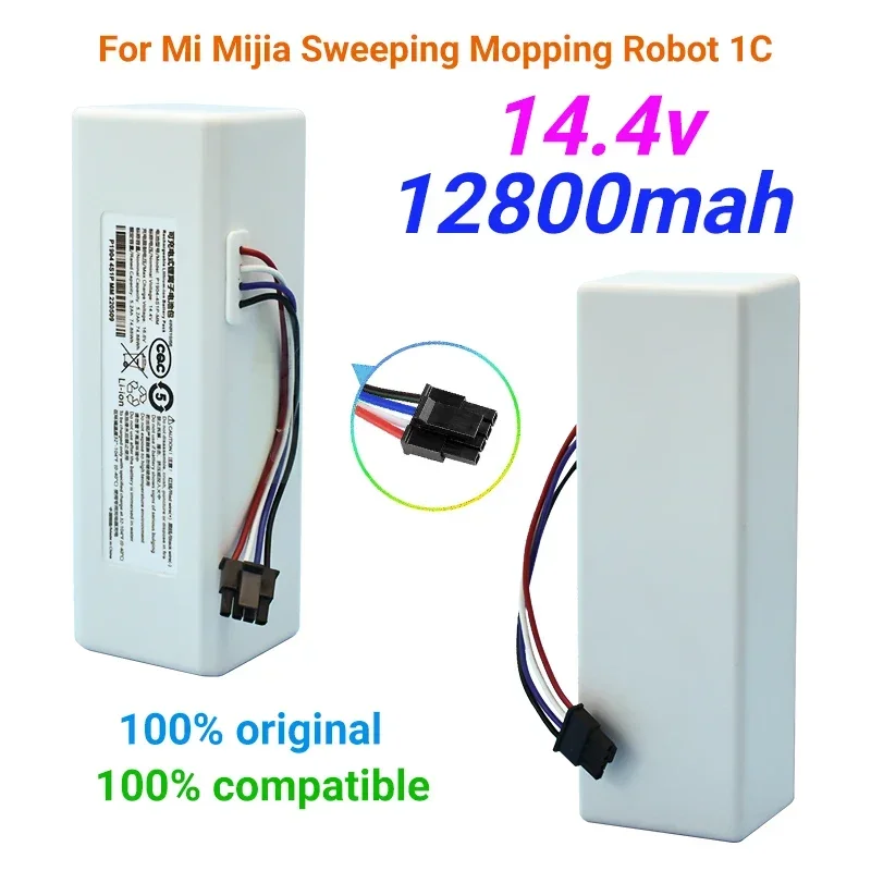 100% Original Robot Battery 1C P1904-4S1P-MM for Mi Vacuum Cleaner Sweeping Mopping Replacement G1
100% Original Robot Battery 1C P1904-4S1P-MM for Mi Vacuum Cleaner Sweeping Mopping Replacement G1