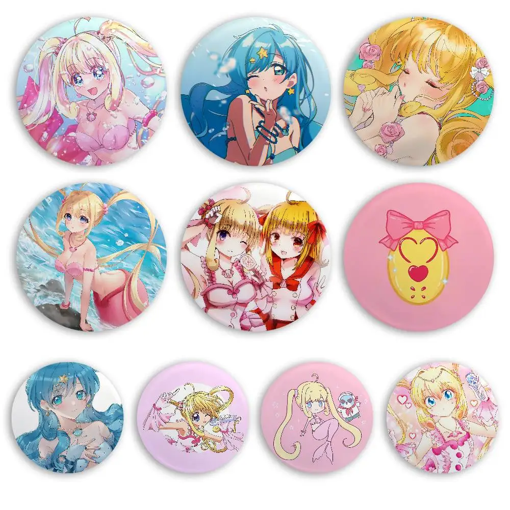 Русалка Мелодия Пичи Пичи Пейч значки круглый значок жесть монета брошь одежда аксессуары для рюкзака булавка на лацкан
Русалка Мелодия Пичи Пичи Пейч значки круглый значок жесть монета брошь одежда аксессуары для рюкзака булавка на лацкан