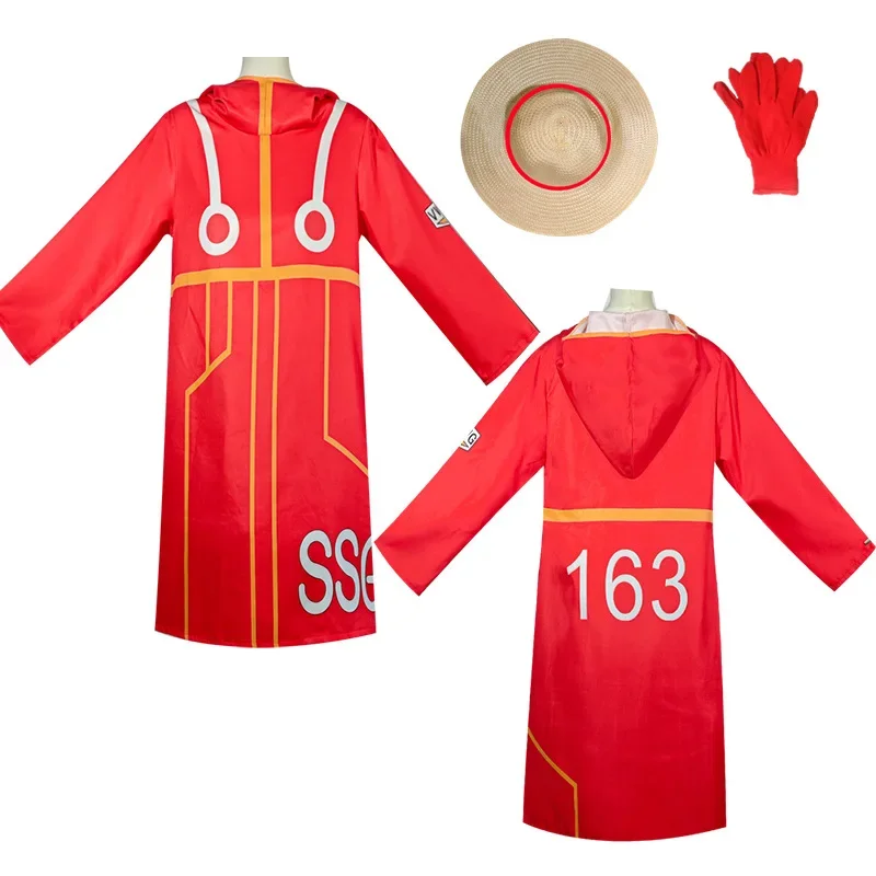 Anime Luffy Cosplay Costume Egghead Island Adult Unisex Red Long Coat Halloween Outfit Jacket Uniform Party
Anime Luffy Cosplay Costume Egghead Island Adult Unisex Red Long Coat Halloween Outfit Jacket Uniform Party