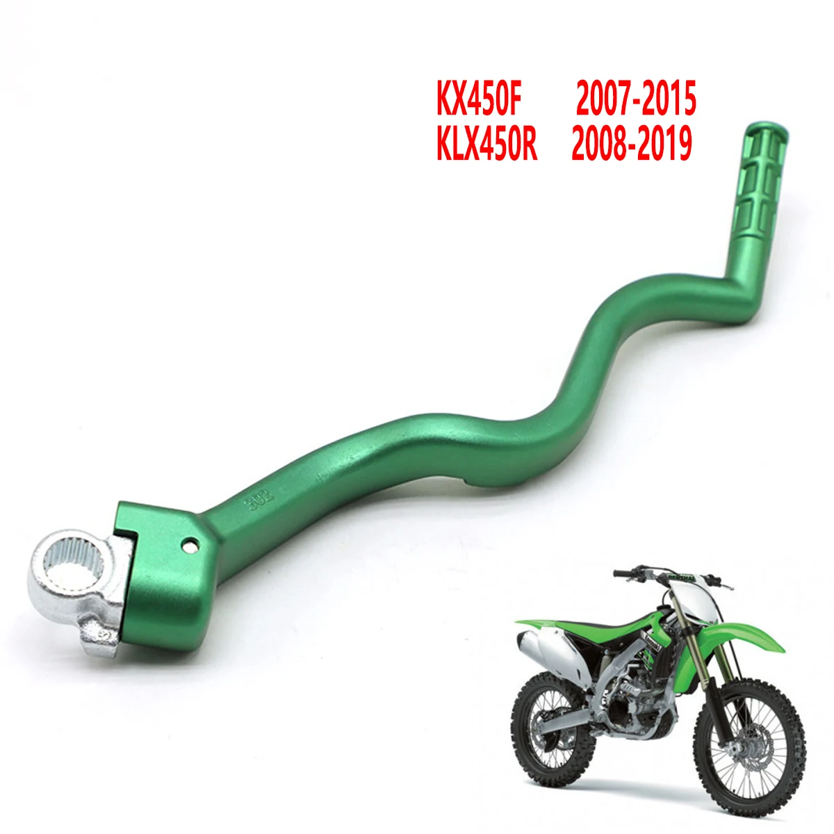 Motorcycle CNC Forged Kick Start Starter Lever Pedal For KX450F KLX450R 2007 2015 2008-2019 Engine Motocross Dirt Bike Off Road
Motorcycle CNC Forged Kick Start Starter Lever Pedal For KX450F KLX450R 2007 2015 2008-2019 Engine Motocross Dirt Bike Off Road
