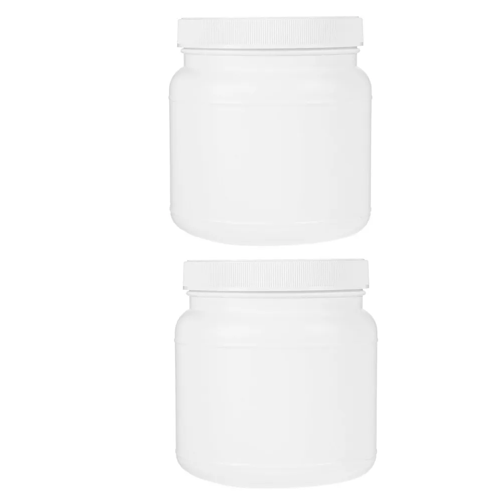 2Pcs Opaque White Airtight Powder Storage Containers Wide Mouth Plastic Jars for Milk Formula Cereal Coffee Beans Flour Pantry
2Pcs Opaque White Airtight Powder Storage Containers Wide Mouth Plastic Jars for Milk Formula Cereal Coffee Beans Flour Pantry