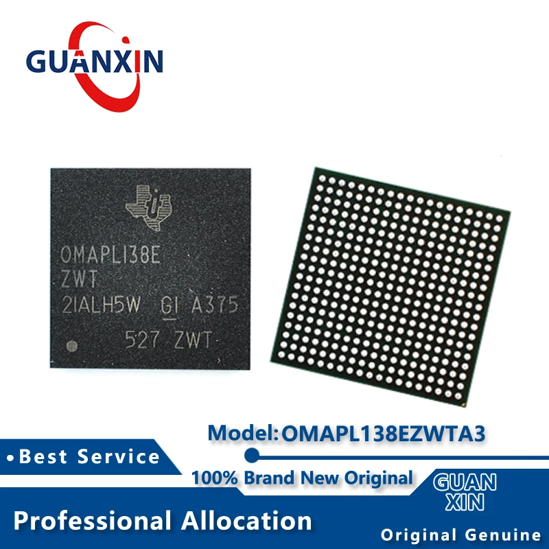 100% New Electronic OMAPL138EZWTA3 OMAPL138EZWTA3R Marking OMAPL138EZWT NFBGA-361 OMAPL138
100% New Electronic OMAPL138EZWTA3 OMAPL138EZWTA3R Marking OMAPL138EZWT NFBGA-361 OMAPL138