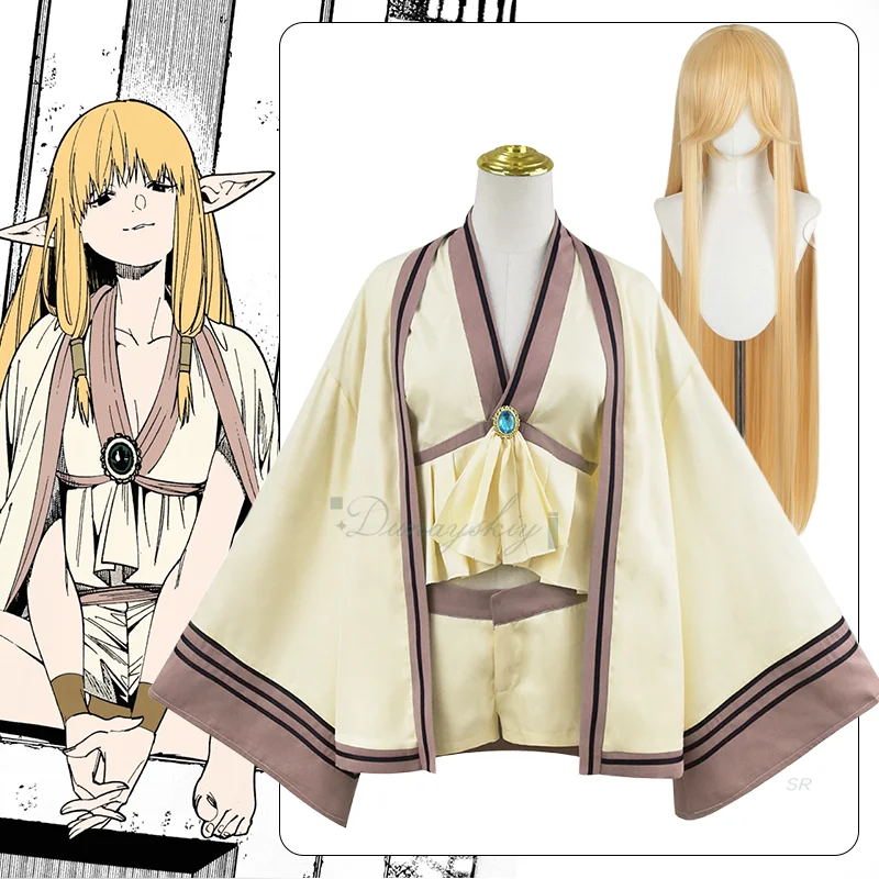 Аниме Frieren: Beyond Journey's End Serie Косплей Костюм Золотой длинный парик для волос Пальто Шорты и аксессуары Карнавалы и Хэллоуин
Аниме Frieren: Beyond Journey's End Serie Косплей Костюм Золотой длинный парик для волос Пальто Шорты и аксессуары Карнавалы и Хэллоуин
