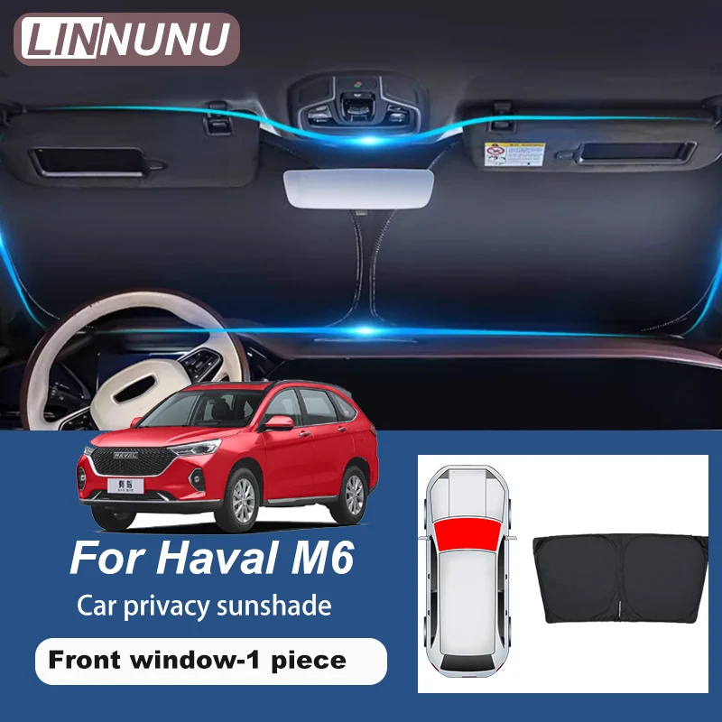 LINNUNU Fit for Haval M6 Car Front Window Windshield Sunshades Sun Shade Covers Auto Accessories Decor
LINNUNU Fit for Haval M6 Car Front Window Windshield Sunshades Sun Shade Covers Auto Accessories Decor