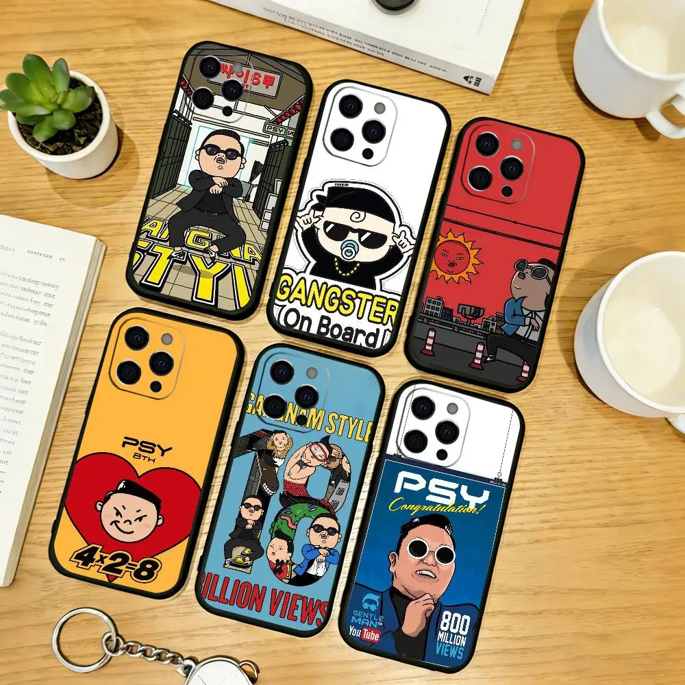 PSY Phone Case For iPhone 17,16,15,14,13,12,11 Plus,Pro Max,XS,Soft Silicone Black Cover
PSY Phone Case For iPhone 17,16,15,14,13,12,11 Plus,Pro Max,XS,Soft Silicone Black Cover
