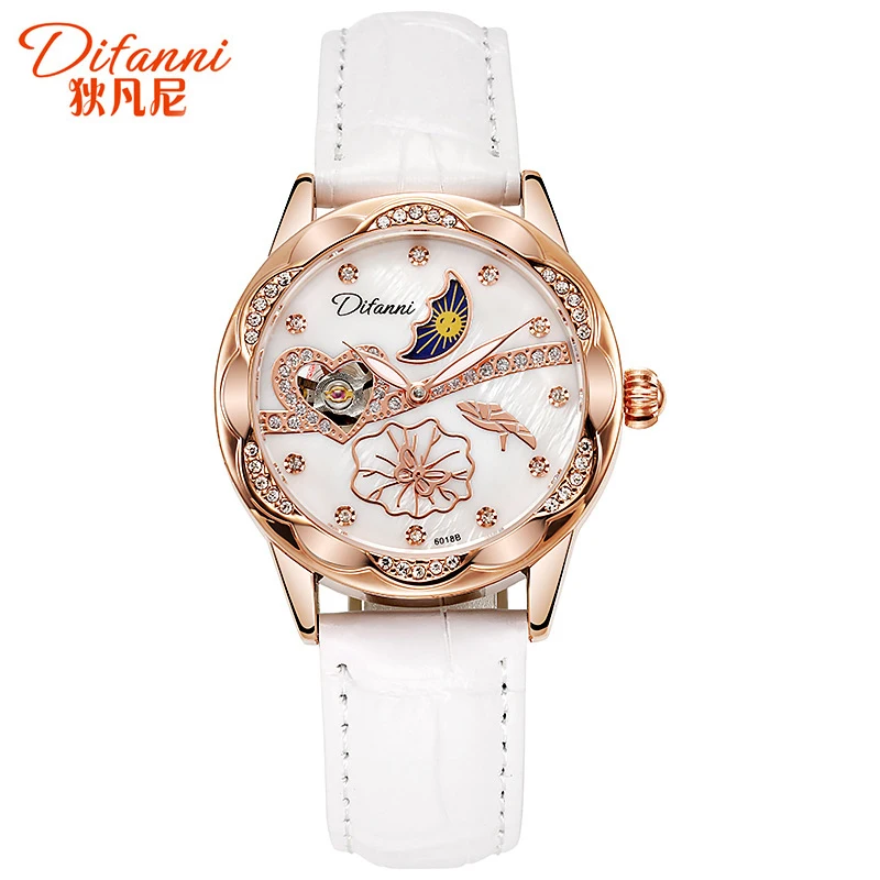 Fashion Ladies Automatic Mechanical Watches Diamond Top Brand Luxury Pink Simple Women Skeleton Watch Female Clock Reloj Mujer
Fashion Ladies Automatic Mechanical Watches Diamond Top Brand Luxury Pink Simple Women Skeleton Watch Female Clock Reloj Mujer