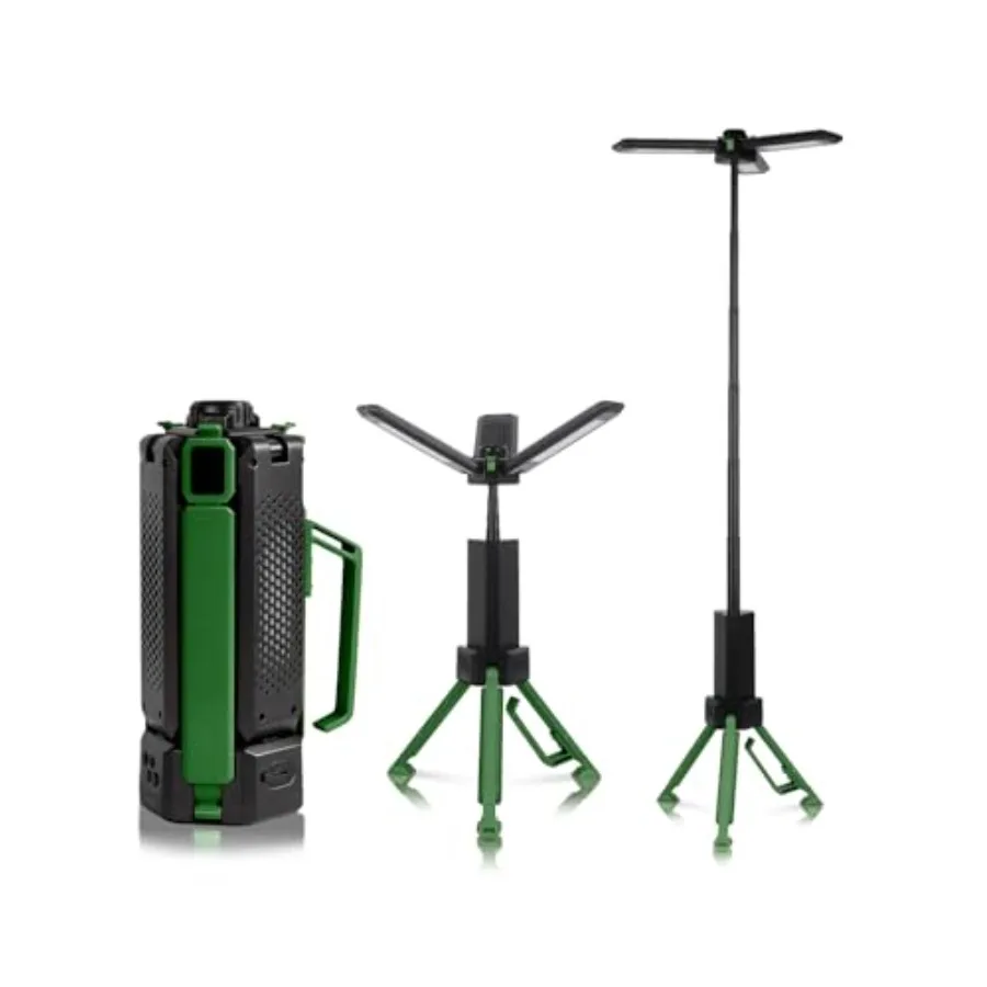 15000mAh Rechargeable Telescopic Camping Light Portable Flashlight and Lantern with Reinforced Tripod Base Height Adjustable Di
15000mAh Rechargeable Telescopic Camping Light Portable Flashlight and Lantern with Reinforced Tripod Base Height Adjustable Di