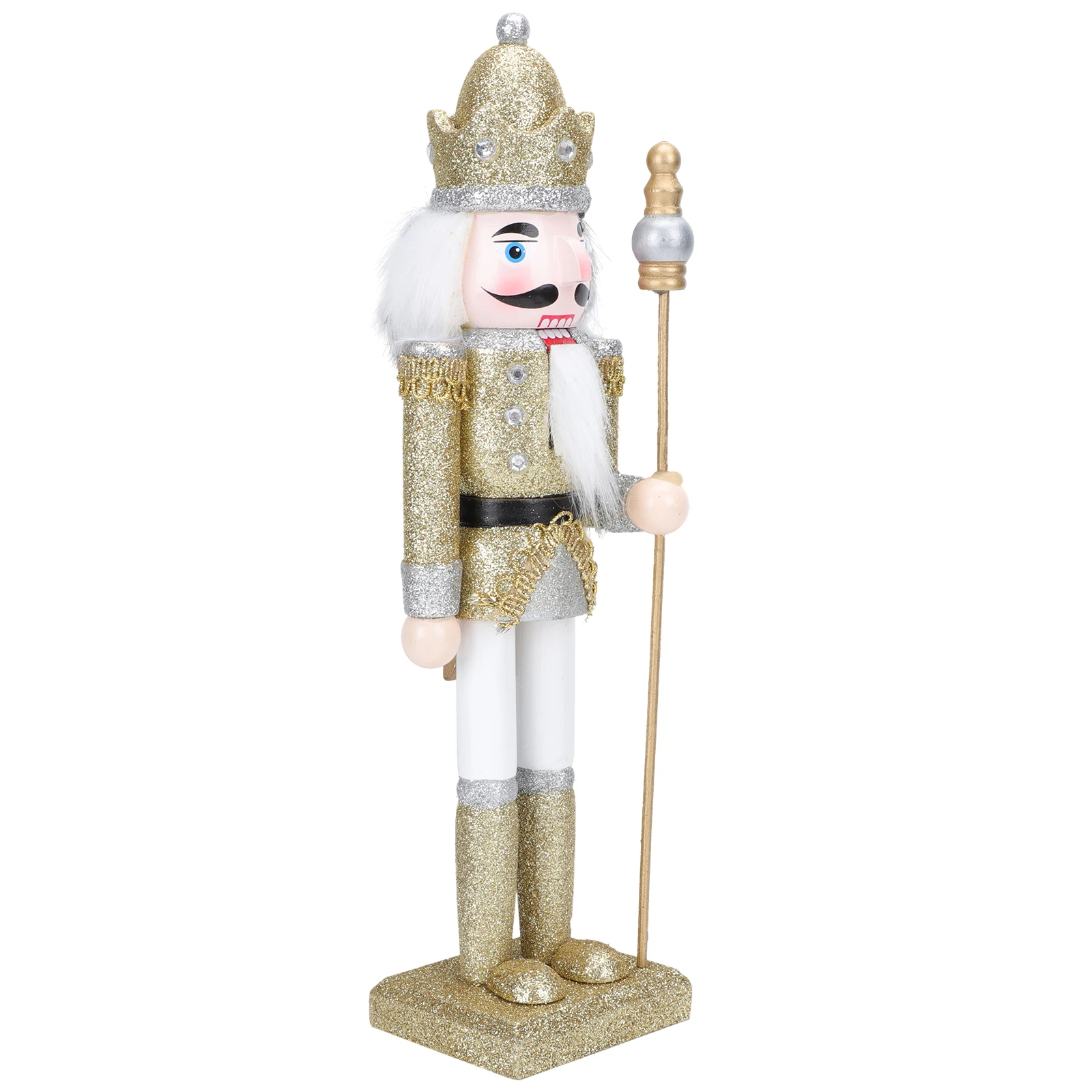 Nutcracker Puppet Ornaments Wooden Decor Holiday Figures Traditional Soldier Home Desktop Environmental Material Long Use
Nutcracker Puppet Ornaments Wooden Decor Holiday Figures Traditional Soldier Home Desktop Environmental Material Long Use