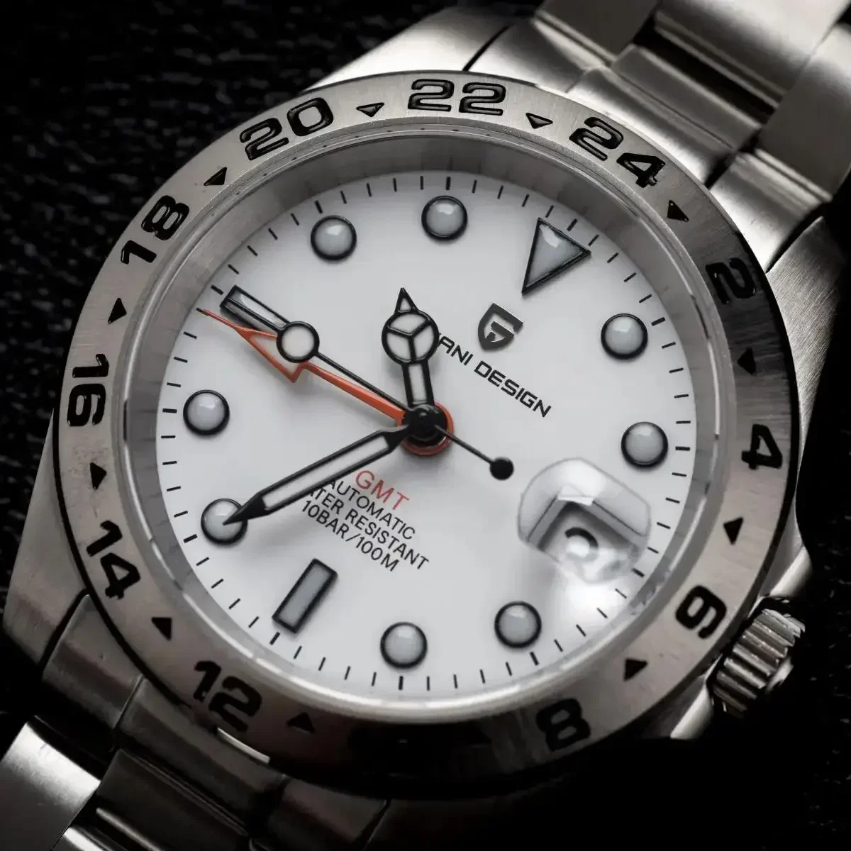 Pagani Design 2025 New Fashion Men's GMT Automatic Mechanical Watch Top grade Sapphire Stainless Steel Waterproof 10Bar BGW
Pagani Design 2025 New Fashion Men's GMT Automatic Mechanical Watch Top grade Sapphire Stainless Steel Waterproof 10Bar BGW