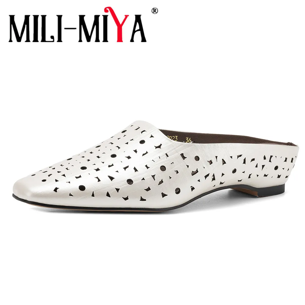 MILI-MIYA Women Square Sheepskin Casual High Heels Shoes With Breathable Hollow Out Design Thick Heel Solid Color Pumps For Lady
MILI-MIYA Women Square Sheepskin Casual High Heels Shoes With Breathable Hollow Out Design Thick Heel Solid Color Pumps For Lady