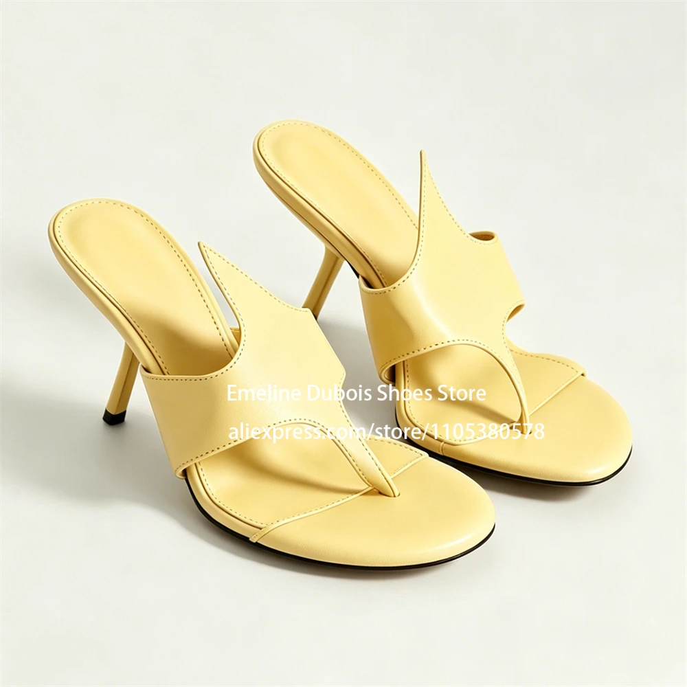 Light Blue Angular Thong High Heel Sandals Round Toe Cutout Slip on Chic Stilettos Mules Daily Party Fashion Women Summer Shoes
Light Blue Angular Thong High Heel Sandals Round Toe Cutout Slip on Chic Stilettos Mules Daily Party Fashion Women Summer Shoes