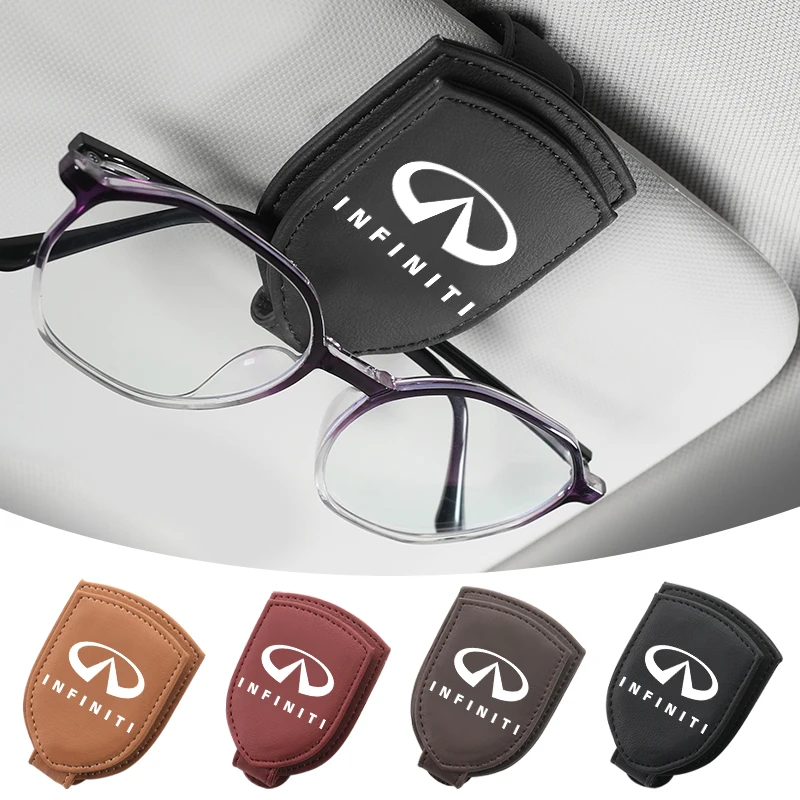 Car Visor Glasses Holder Nappa Leather Sunglasses Holder Accessories For Infiniti QX60 QX70 QX80 QX50 QX30 Q70L Q50 Q60S Q30 ESQ
Car Visor Glasses Holder Nappa Leather Sunglasses Holder Accessories For Infiniti QX60 QX70 QX80 QX50 QX30 Q70L Q50 Q60S Q30 ESQ