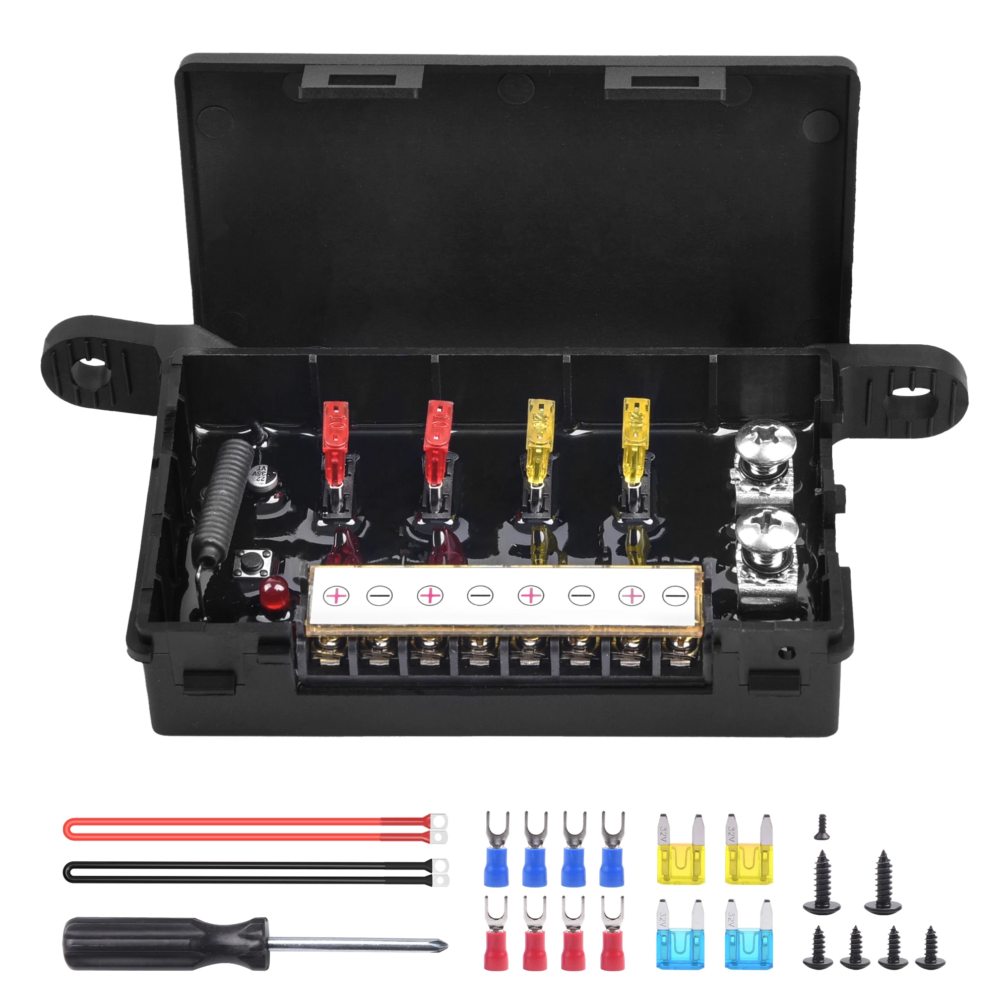 MICTUNING BC80 4Gang Power Hub специально для панели беспроводных переключателей BC80, диапазон 164 футов, вспомогательная коробка управления реле ВКЛ-ВЫКЛ
MICTUNING BC80 4Gang Power Hub специально для панели беспроводных переключателей BC80, диапазон 164 футов, вспомогательная коробка управления реле ВКЛ-ВЫКЛ