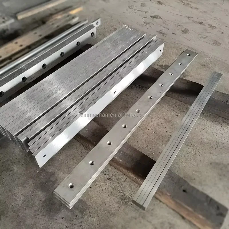 Lame de cisaillement à guillotine 6crw2si H13K personnalisée pour machine de découpe mécanique
Lame de cisaillement à guillotine 6crw2si H13K personnalisée pour machine de découpe mécanique