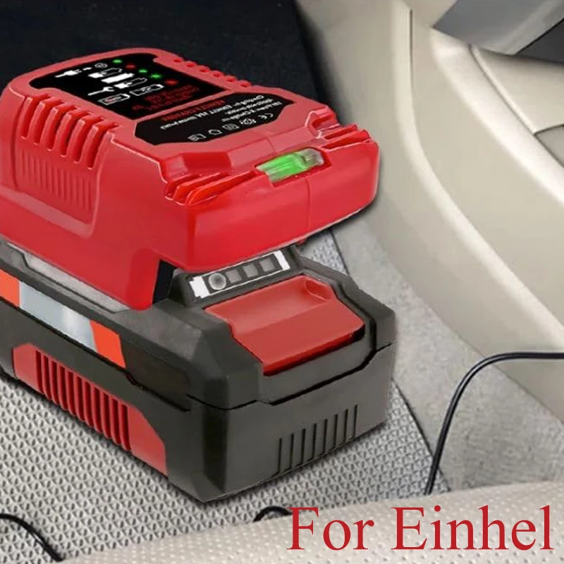 Mini Car Battery Charger Compatible for Einhel Power X-Change 18V Batteries 12V Cigarette Lighter Plug Portable Battery Adapter
Mini Car Battery Charger Compatible for Einhel Power X-Change 18V Batteries 12V Cigarette Lighter Plug Portable Battery Adapter