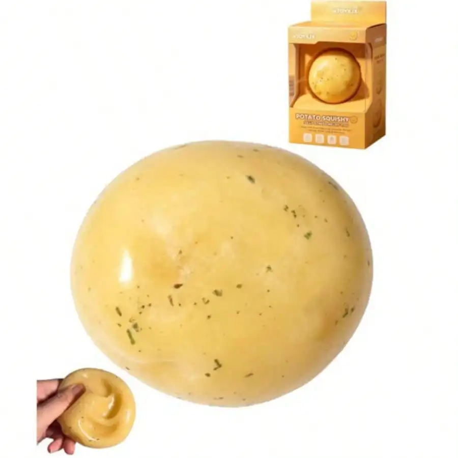 1pc Potato Squishy Stress Ball, Soft Texture Effectively Relieves Stress
1pc Potato Squishy Stress Ball, Soft Texture Effectively Relieves Stress