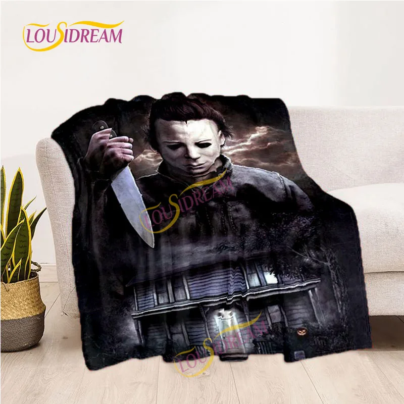 Horrible movie Scream Blankets Halloween Soft Lightweight Hellraiser Jason & Freddy pattern Sofa Covers Hiking Warm Blankets.
Horrible movie Scream Blankets Halloween Soft Lightweight Hellraiser Jason & Freddy pattern Sofa Covers Hiking Warm Blankets.