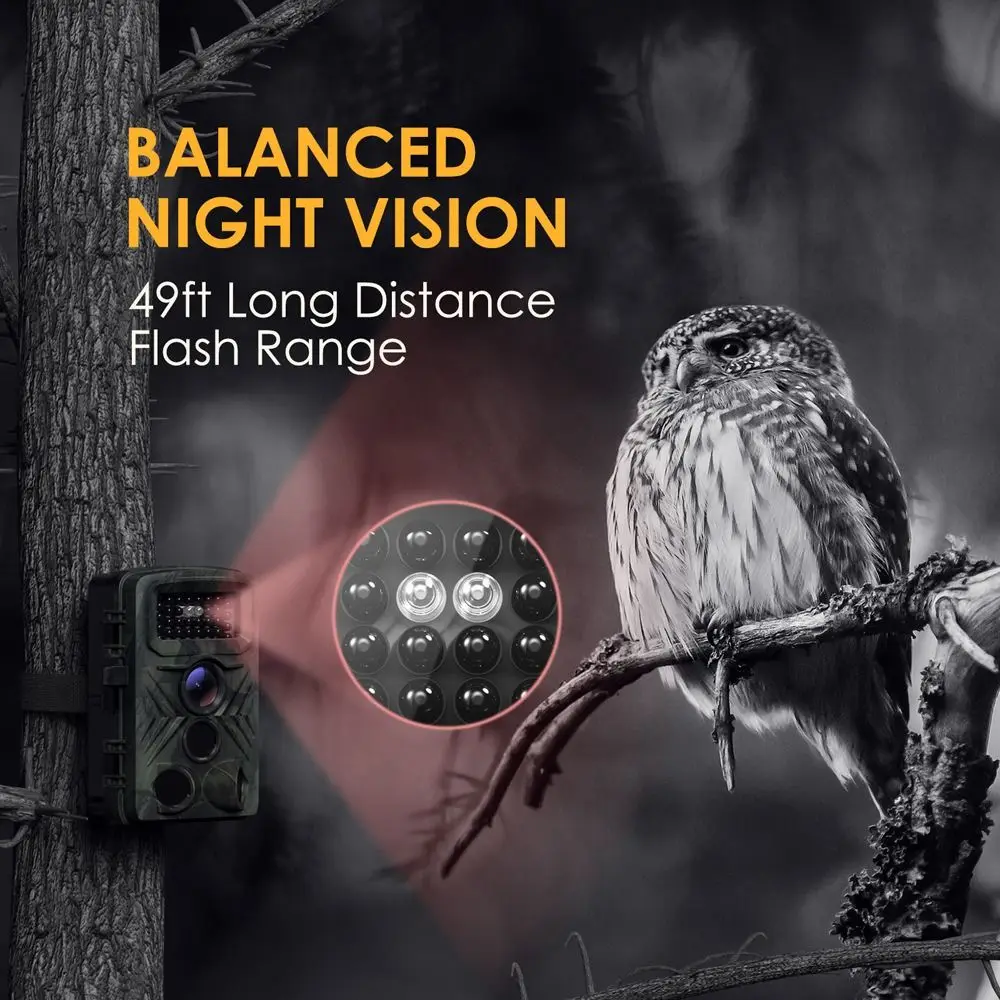 IP54 Waterproof Infrared Wildlife Trail Camera Fast Infrared Trigger 1080P Video Surveillance Tracking Cameras Automatic
IP54 Waterproof Infrared Wildlife Trail Camera Fast Infrared Trigger 1080P Video Surveillance Tracking Cameras Automatic