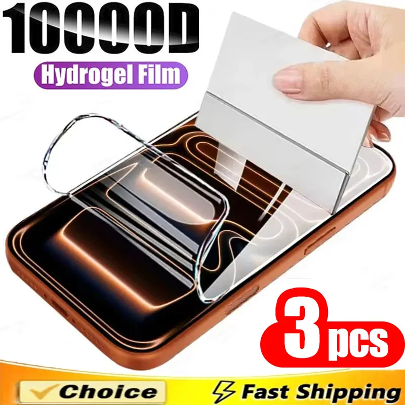 3 шт. гидрогелевая пленка для iPhone 17 16 Pro Max 13 11 15 14 12 Mini Air XR X Xs 16e 7 8 Plus 17proMax Защитная пленка для экрана без стекла
3 шт. гидрогелевая пленка для iPhone 17 16 Pro Max 13 11 15 14 12 Mini Air XR X Xs 16e 7 8 Plus 17proMax Защитная пленка для экрана без стекла