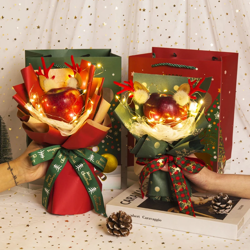 Christmas Gift Antlers Decoration Christmas Fruit Christmas Bouquet Christmas Gift Christmas Eve Apple Bouquet Packaging
Christmas Gift Antlers Decoration Christmas Fruit Christmas Bouquet Christmas Gift Christmas Eve Apple Bouquet Packaging