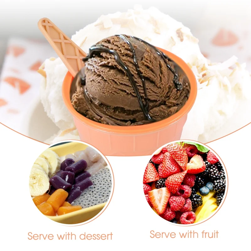 6Pcs Ice Cream Bowl Set Different Color Ice Cream Spoon Bowl Tableware Set Creative Children Cartoon Bowl
6Pcs Ice Cream Bowl Set Different Color Ice Cream Spoon Bowl Tableware Set Creative Children Cartoon Bowl